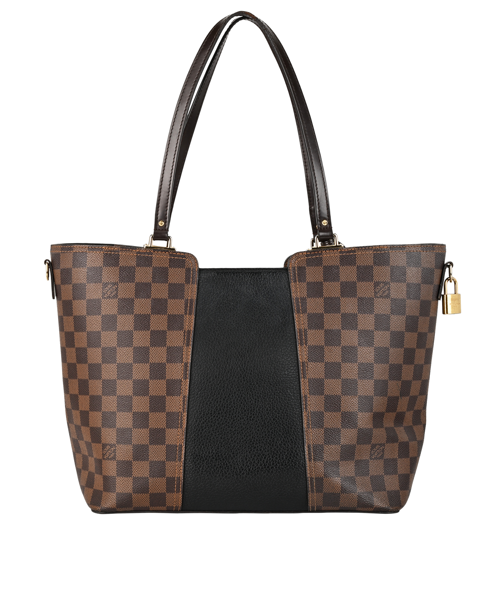 Jersey Tote, &pound;795, Handbags, Brown, Canvas, Back view